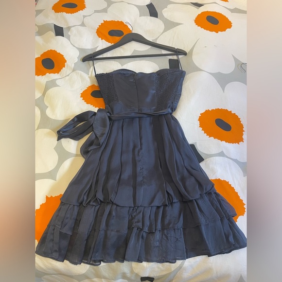 Axara Paris, size 4, navy prom dress - Picture 2 of 6